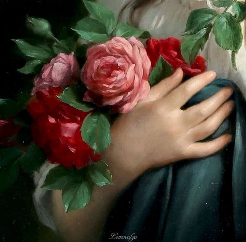 Le rose d'estate - dettaglio